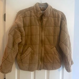 NEW: FREE PEOPLE LADIES DOLMAN KNIT JACKET~Toasted Coconut (Size: XS)